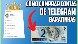 Como Comprar Contas De Telegram Baratas - Método 2024