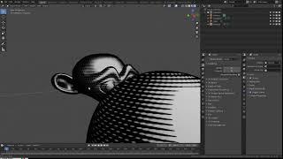 Procedural & FAST crosshatch shader in Blender 2 8 EEVEE