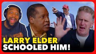 Larry Elder DISMANTLES Michael Rapaport On SUPPORTING Donald Trump