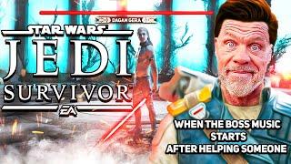 Jedi Survivor On Grandmaster TRICKED ME... - Star Wars Jedi Survivor Funny Moments PART 5