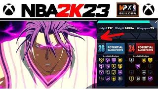 SHAQUILLE O'NEAL BUILD? |  NBA 2K23 MURISAKIBARA BUILD | KUROKO NO BASKET 2K23