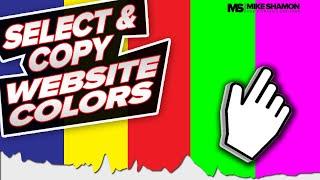 How to Copy Website Colors in Google Chrome and Firefox