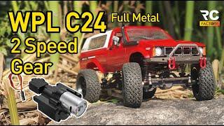 WPL C24 Full Metal Version 2Speed Gear