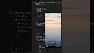 Flutter - TikTok like animation #flutter #flutterdev