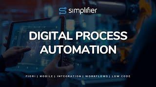 Digital Process Automation | Simplifier