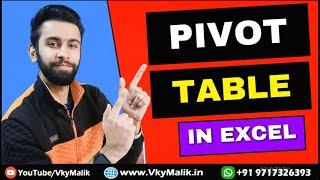 Pivot Table in Excel 2022 | How to Use Pivot Table in Excel | Excel Tips and Tricks 2022