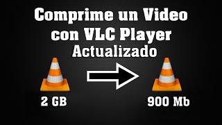 Como Reducir Peso de Videos sin Perder Calidad con VLC Player  - Metodo Actualizado