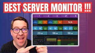 BEST Server Monitoring with TICK stack setup for FREE!