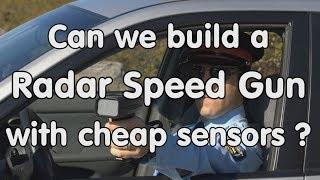 #181 DIY Radar Speed Gun using cheap Radar Sensors (HB100, CDM324) for Arduino, ESP8266  and ESP32