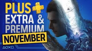 PlayStation Plus Extra & Premium Games - November 2024