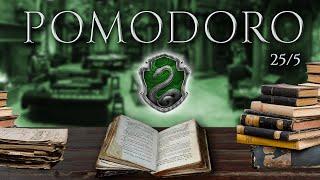 SLYTHERIN  POMODORO Study Session 25/5 - Harry Potter Ambience  Focus, Relax & Study in Hogwarts
