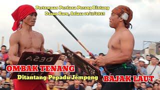 Ombak Tenang Ditantang Pepadu Jempong Lawan Bajak Laut / Peresean terbaru 2023