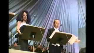 KAWA NO NAGARE, NO YOUNI- Diana Ross, P.Domingo & J. Carreras- live in Osaka-