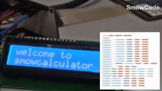 SmowCalculator | Project Tutorial on ESP32 | Smowcode