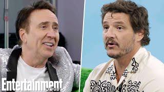 Nicolas Cage & Pedro Pascal On Their Friendship in Their Latest Action Comedy | Entertainment Weekly