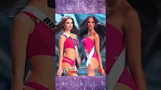 The two Barbies of Miss Universe 2018 #catrionagray #MissUniverse   #missuniverserussia2018