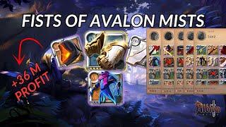 Fists Of Avalon Solo Mists PVP in Albion Online +35M Profit
