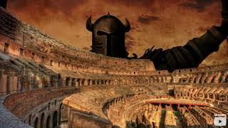 ASMR Colosseum Rome Gladiator Sound Ambience 7 Hours 4K - Sleep Relax Focus Chill Dream