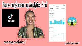 Paano Magkaroon Ng Analytics Pro sa TIKTOK | Philippines | Jicelle Boquila