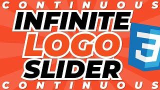 Infinite Logo Slider (Pure CSS) [Improved]