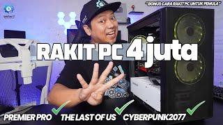 Rakit PC 4 Jutaan Bisa Editing & Game Berat  LIBAS - Proses Rakit PC #Misi3