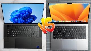 New Dell XPS 15 (2023) VS M2 MacBook Pro 14!