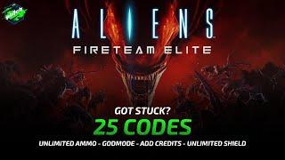 ALIENS - FIRETEAM ELITE Cheats: Add Credits, Godmode, Unlimited Ammo, ... | Trainer by PLITCH