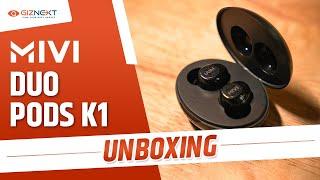 Mivi Duopods K1 Unboxing|| Basic Yet Practical || Giznext.com