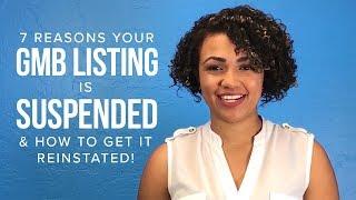 7 Reasons Your GMB Listing is Suspended, and How to Get it Reinstated | BizIQ