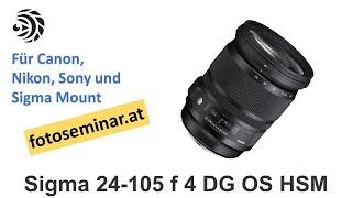 Sigma 24-105 mm f4 DG OS HSM aus der Art Serie - mizerovsky.com