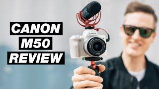 Best Vlogging Camera for Beginners with Flip Screen: Canon M50 Review