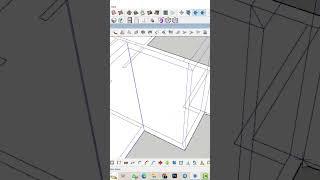 Creating walls using 1001 bit tools in Sketchup #sketchup #architecture #arquitectura #arquitectura