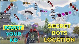 All Bot Locations In Erangel | Bot Locations In Pubg Mobile | How To Increase Your Kd Ratio