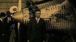 silent film newsreel - "Lindbergh's Triumph" (1927) - organ score by Ben Model