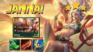 (TFT) Đội Hình Long Vương Sử Gia Janna - Sức Mạnh Janna 3 Sao