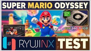 2025 | Super Mario Odyssey on Ryujinx  GTX 560 Ti 1GB Performance Test!