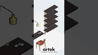 Artek compact home office アルテック コンパクト ホームオフィス#artek #officefurniture #アルテック