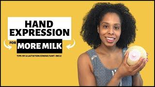 Breastfeeding HAND EXPRESSION | How To Hand Express