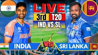 Live: India vs Sri Lanka 3rd T20, Live Match Score & Commentary | IND vs SL Live 2nd Inning