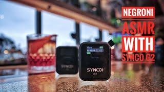 NEGRONI | ASMR WITH SYNCO G2 | BAR EDITION PART 2 | CANON M50