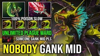 NOBODY CAN COME MID 100% Endless Plague Ward Venomancer 2 Sec Delete Any Hero Dota 2