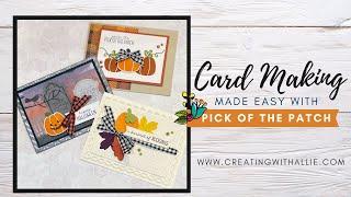 New Card Class featuring the Pick of the Patch Bundle from Stampin' Up!