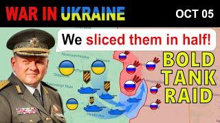 05 Oct: TANKS UNLEASHED! Ukrainians CUT OFF RUSSIAN BRIDGEHEAD! | War in Ukraine Explained