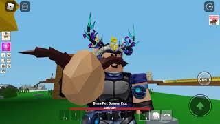 Finally got the Bhaa Pet Spawn Egg in Roblox Islands