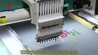 Richpeace tufting embroidery machine fuwari 3D embroidery machine