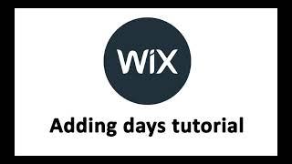 Wix Code, How to add days in 5 minutes