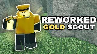 SPEEDRUNNING With the NEW Golden Scout! | Roblox TDS