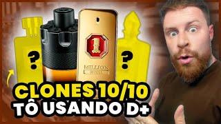 Os 6 PERFUMES CLONES que MAIS tô Usando Atualmente (Eles são 10/10) | Perfumes Masculinos