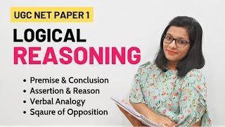 NTA UGC NET Paper 1- Logical Reasoning (Crash Course)