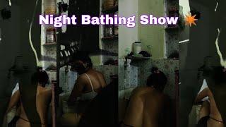 Bathroom Bathing Show ️ / tango hot bath show  / periscope live  / bigo hot live   / imo live